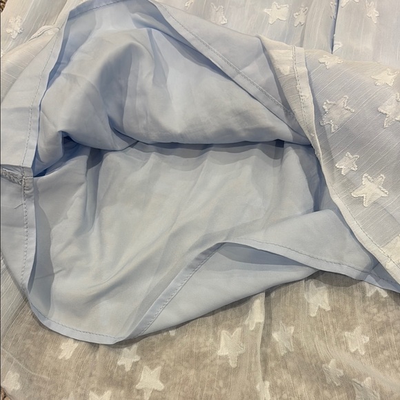 NWT - Light Blue Star Pattern Dress - Picture 5 of 8